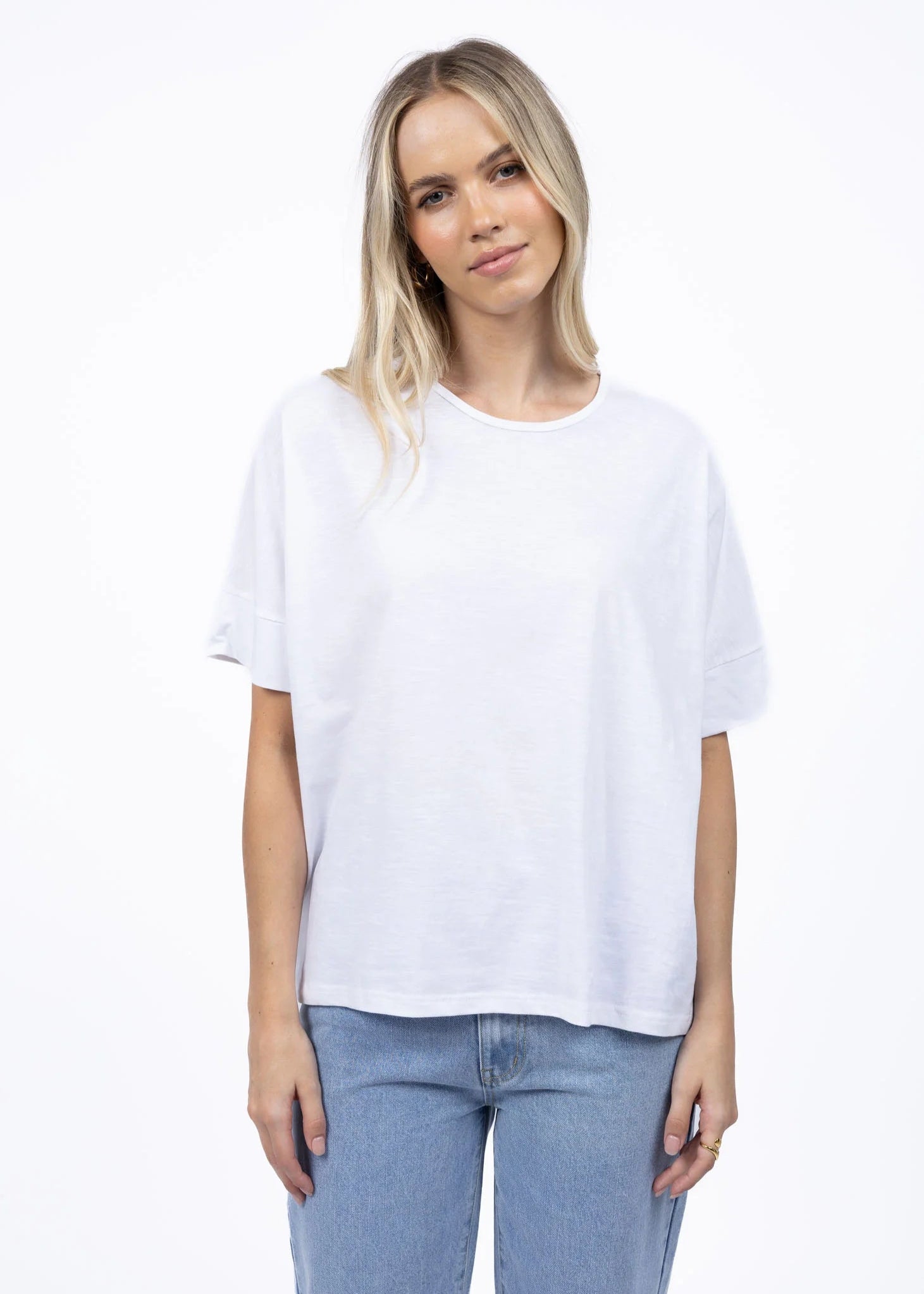 Humidity Dippy Tee White