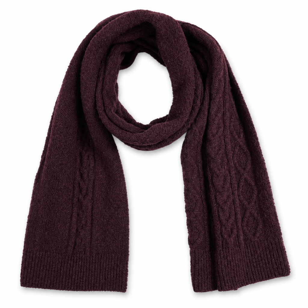 Scarf Calista Mahogany