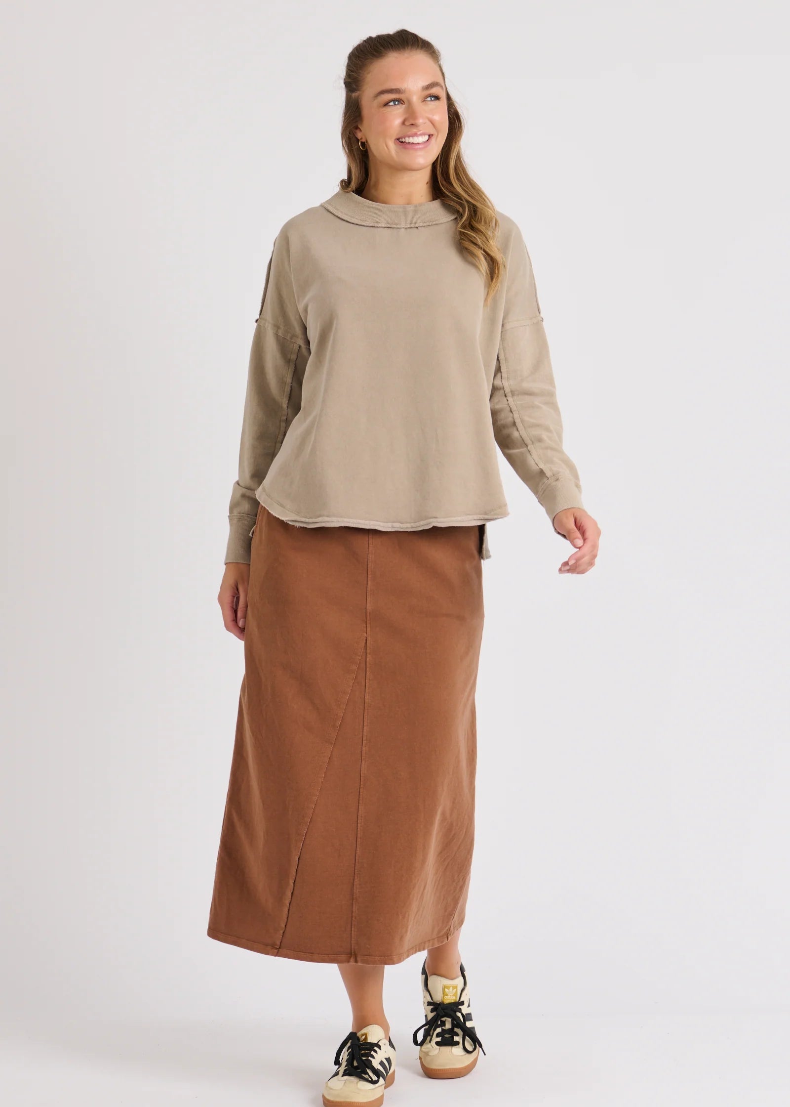 OTW Sweat Top Taupe