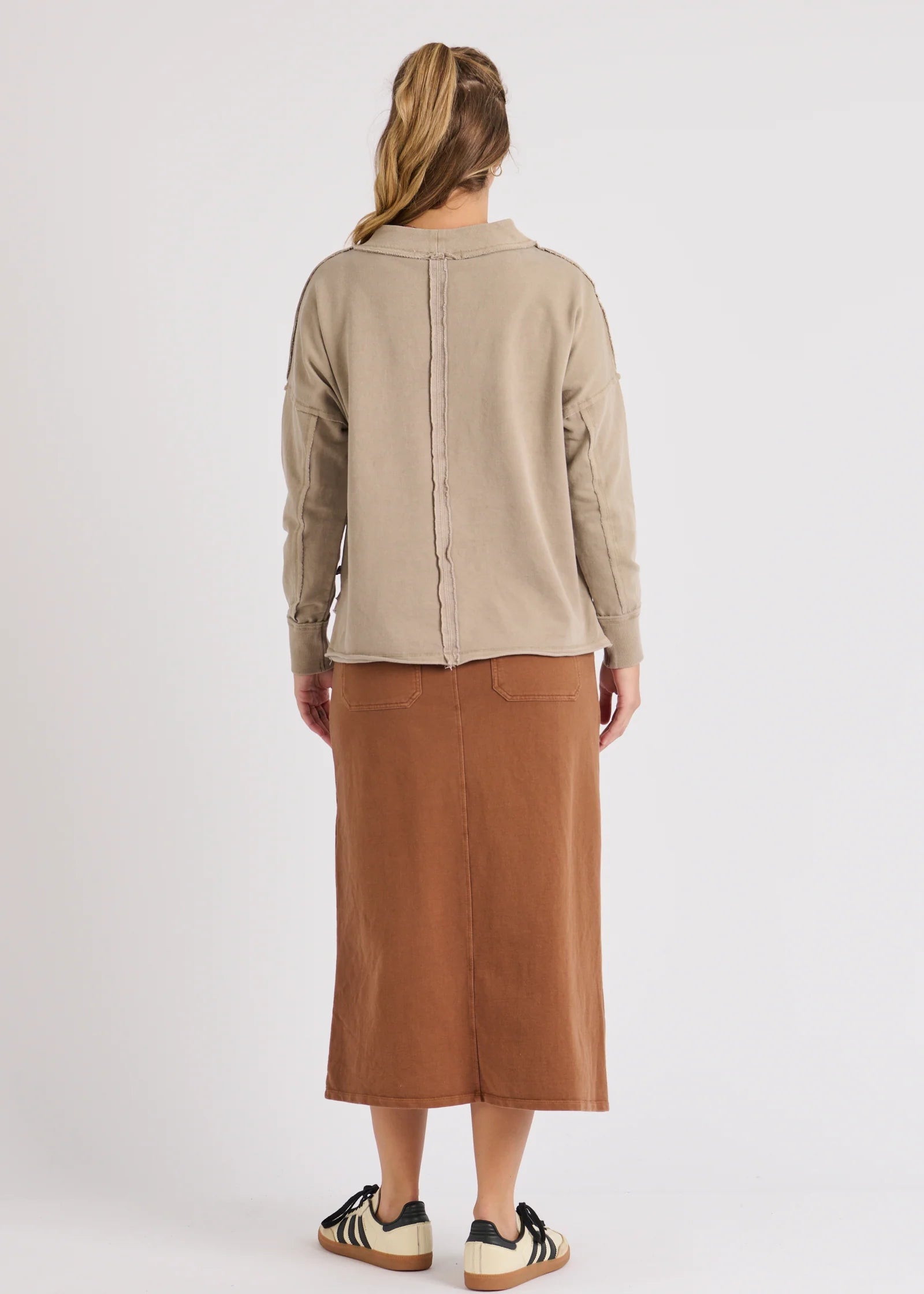 OTW Sweat Top Taupe