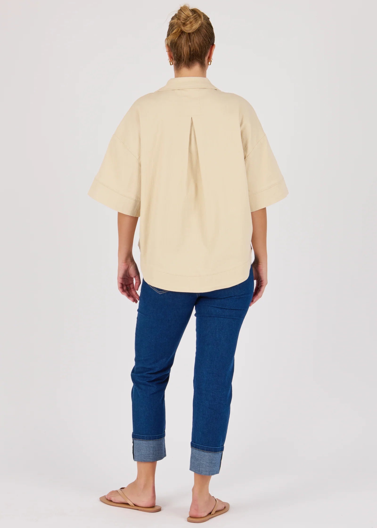 OTW Collared Shirt Ecru