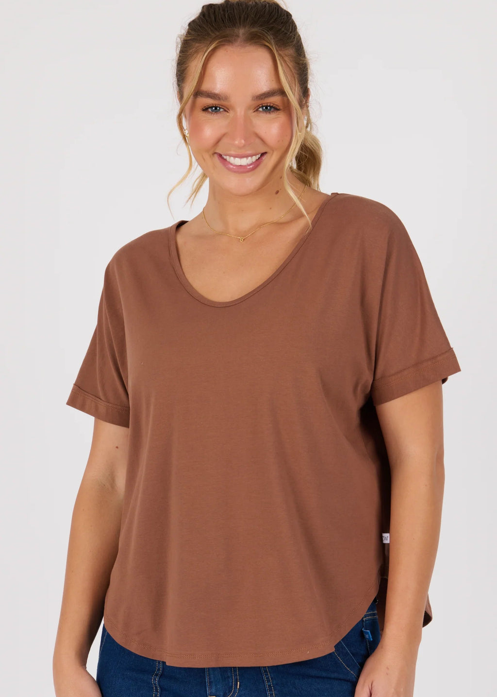 OTW V-Neck Tee Acorn