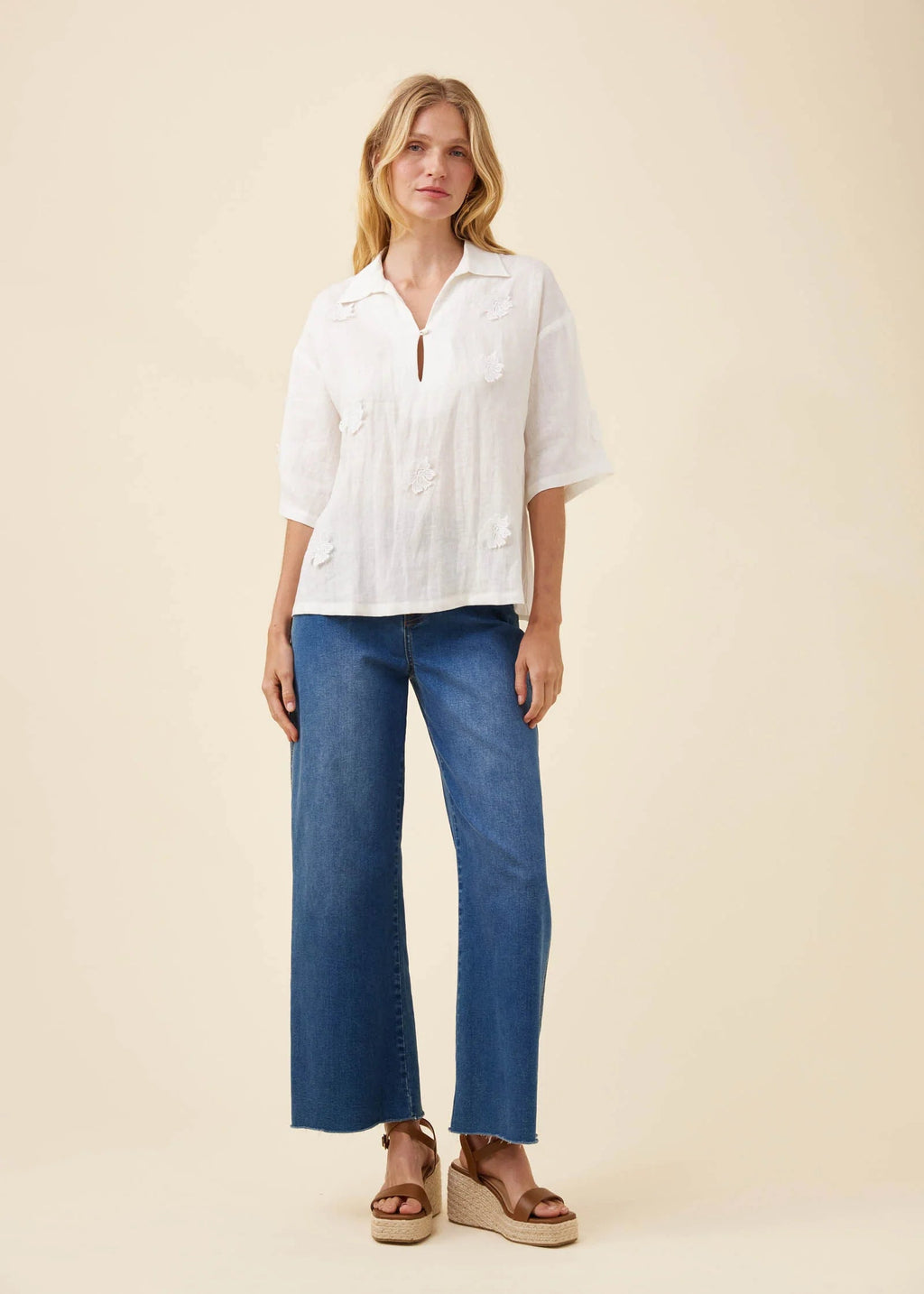 IOM Anita Shirt White