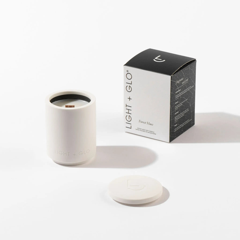 Light + Glo Ceramic Candle