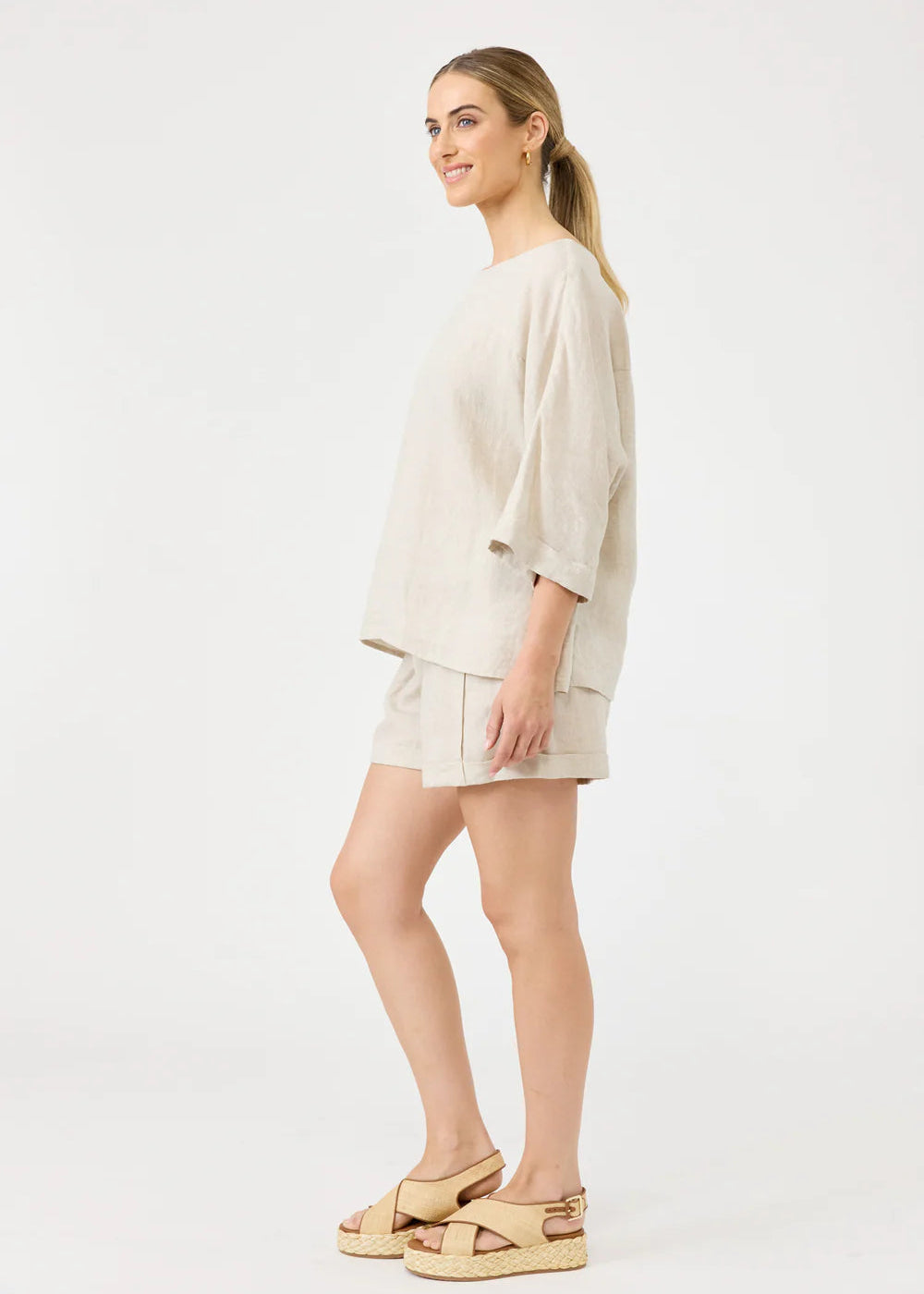Eb & Ive Studio Relaxed Top Tusk