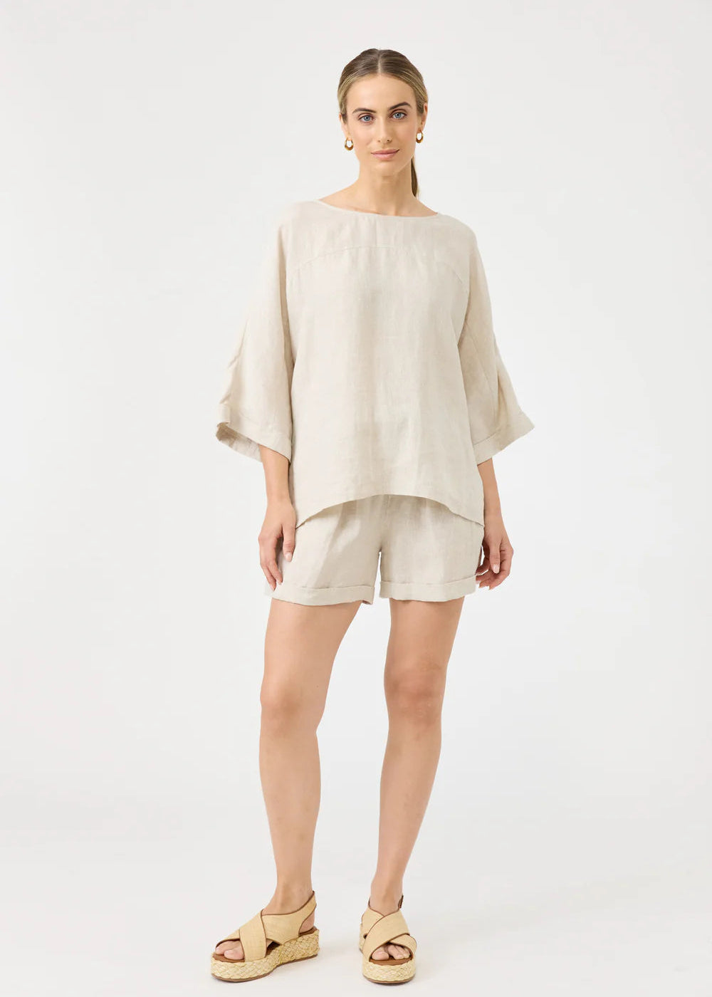 Eb & Ive Studio Relaxed Top Tusk