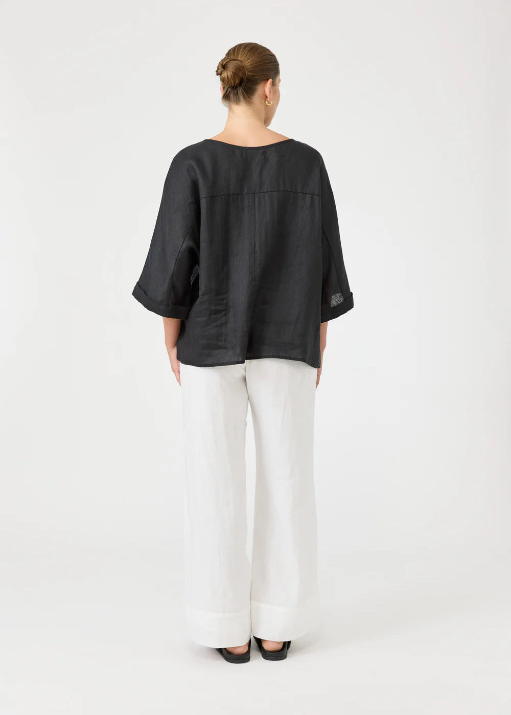 Eb & Ive Studio Relaxed Top Ebony