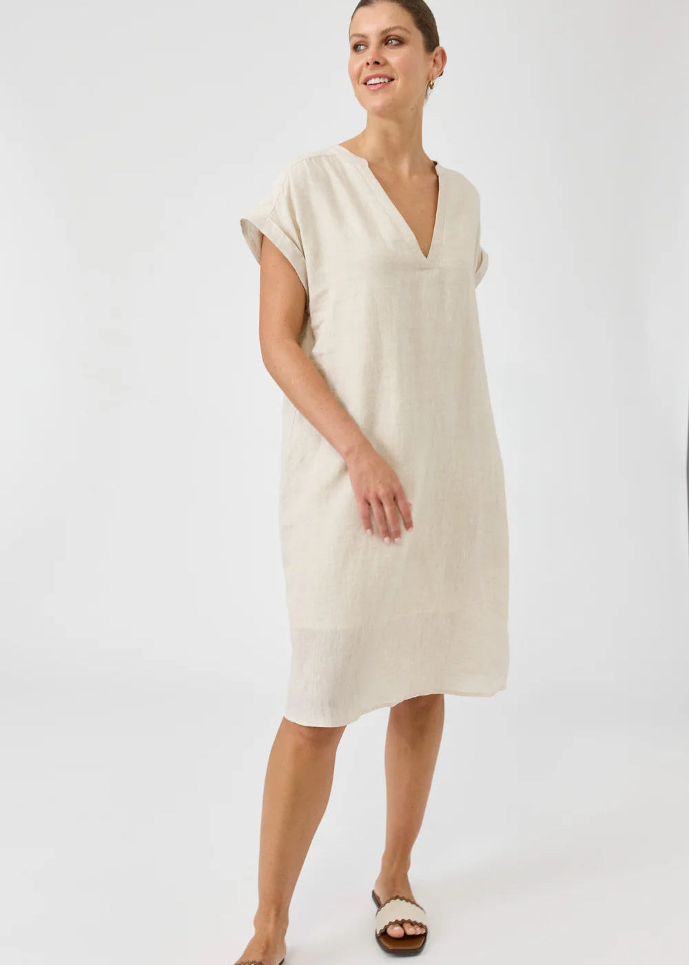 Eb & Ive Studio Dress Tusk