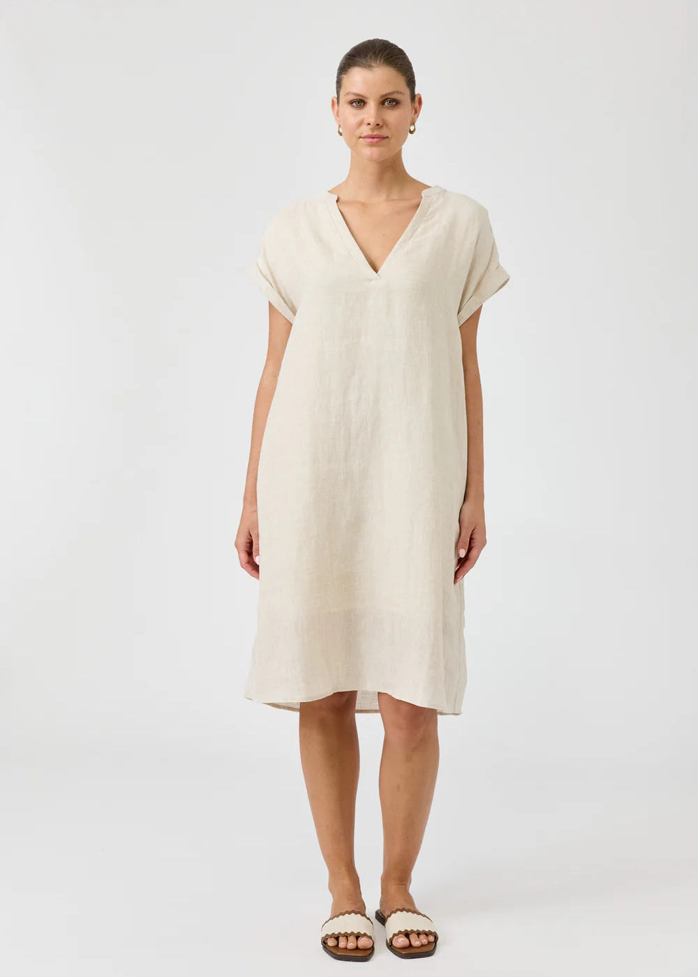 Eb & Ive Studio Dress Tusk