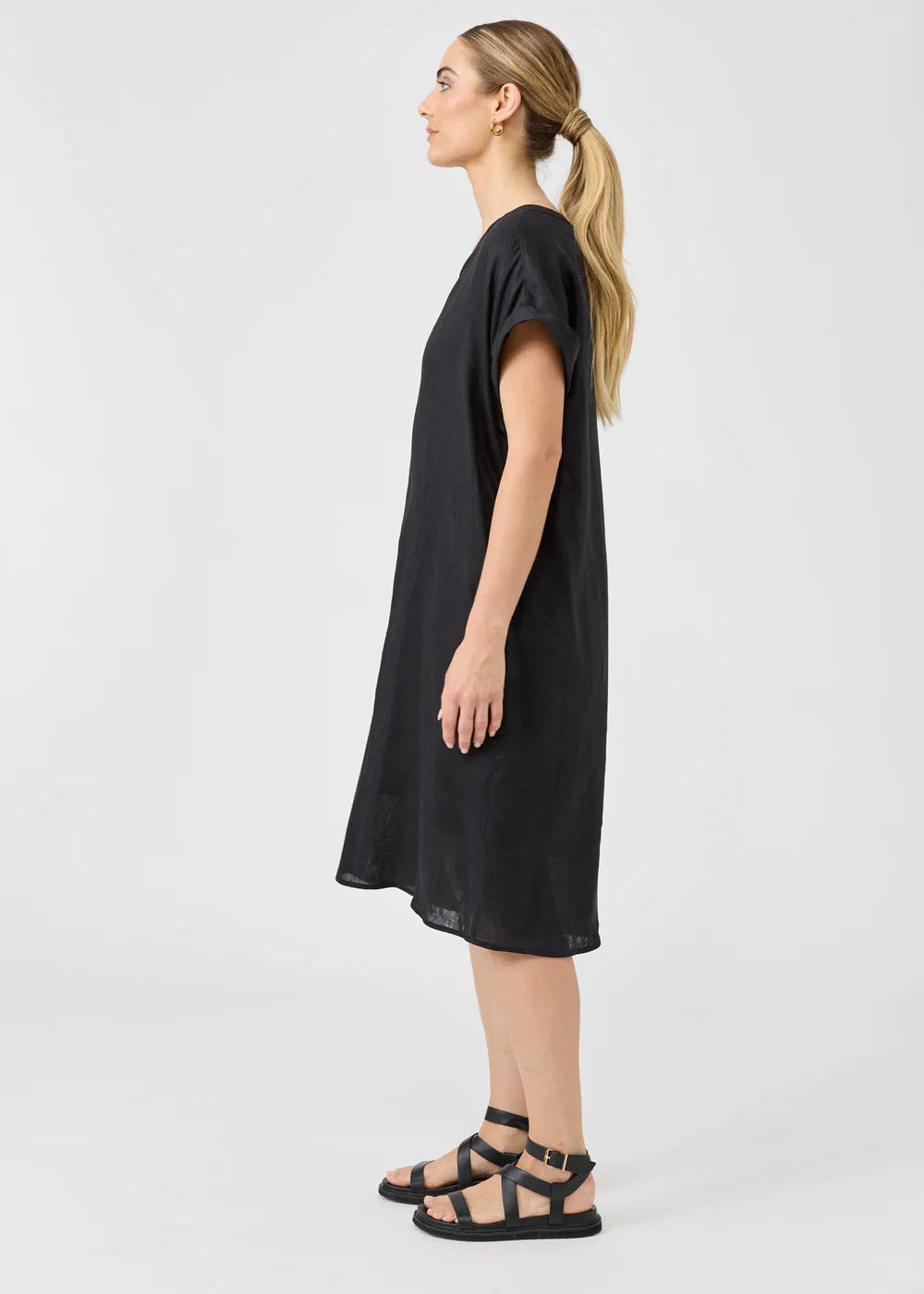 Eb & Ive Studio Dress Ebony