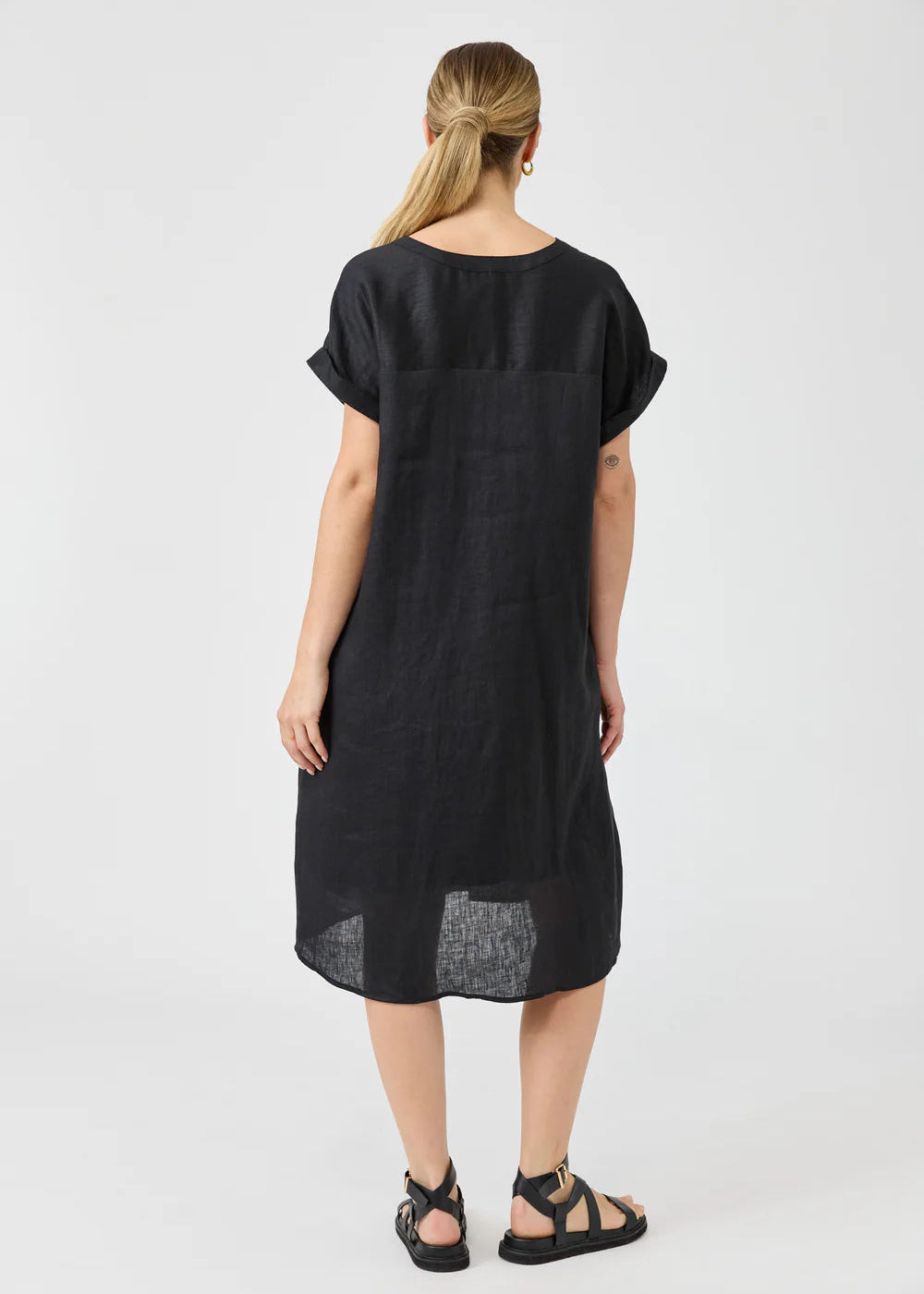 Eb & Ive Studio Dress Ebony