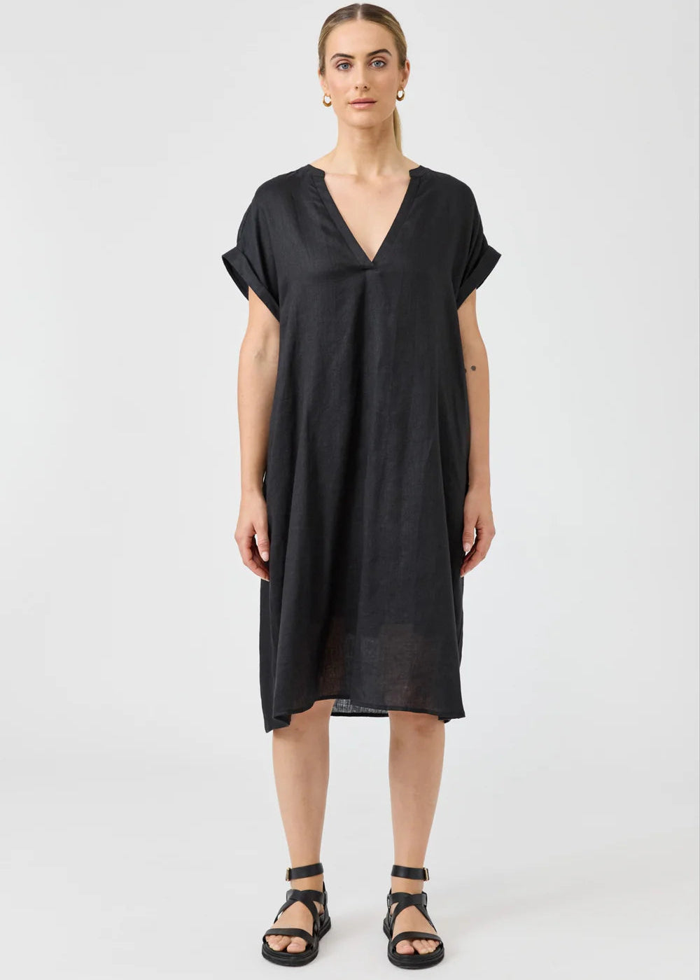 Eb & Ive Studio Dress Ebony
