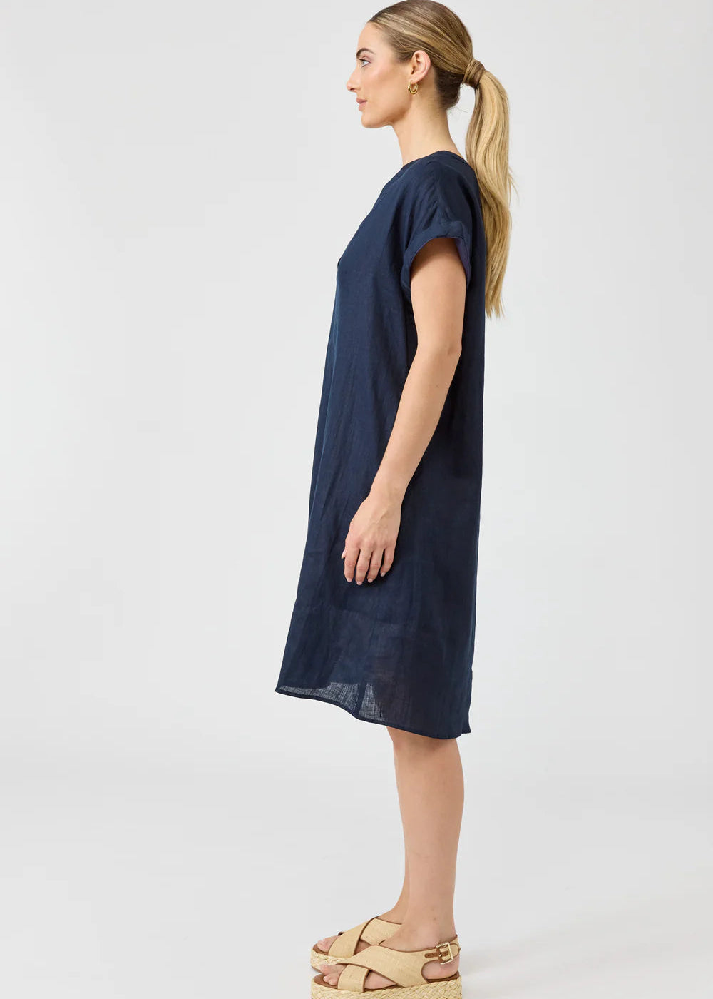 Eb & Ive Studio Dress Navy