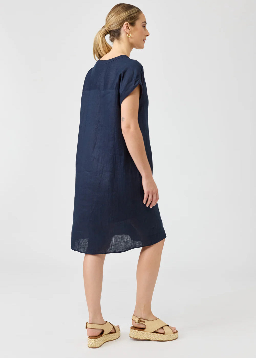 Eb & Ive Studio Dress Navy