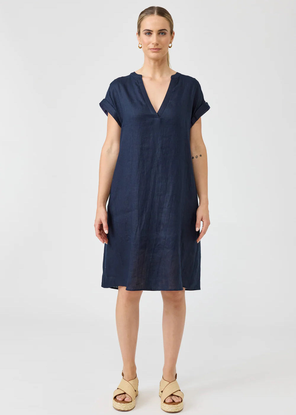 Eb & Ive Studio Dress Navy