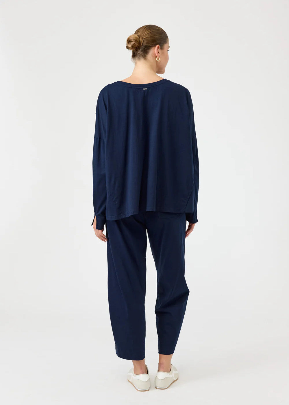 Eb & Ive Studio Travel Shirt Indigo