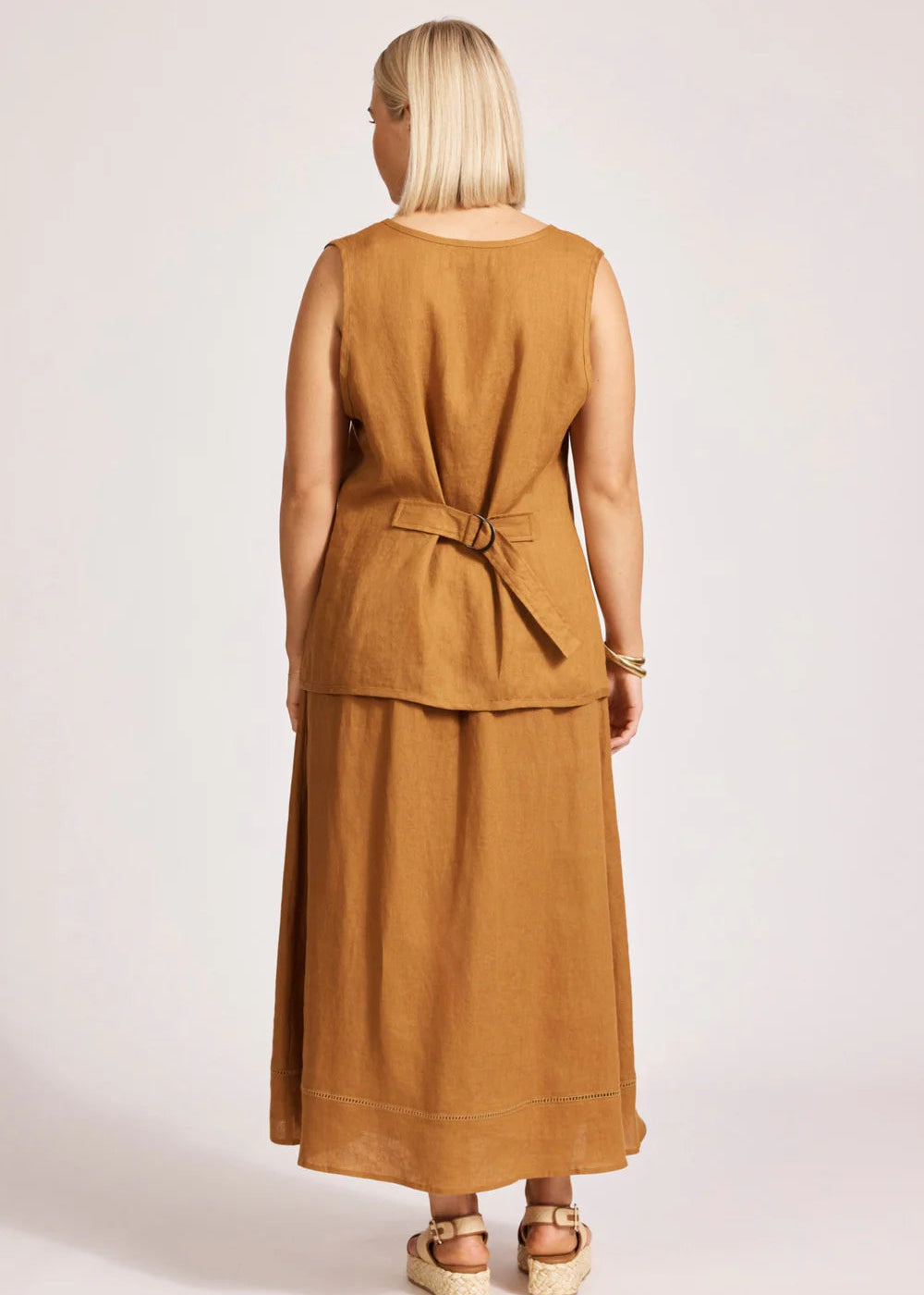 Eb & Ive Miramar Vest Caramel
