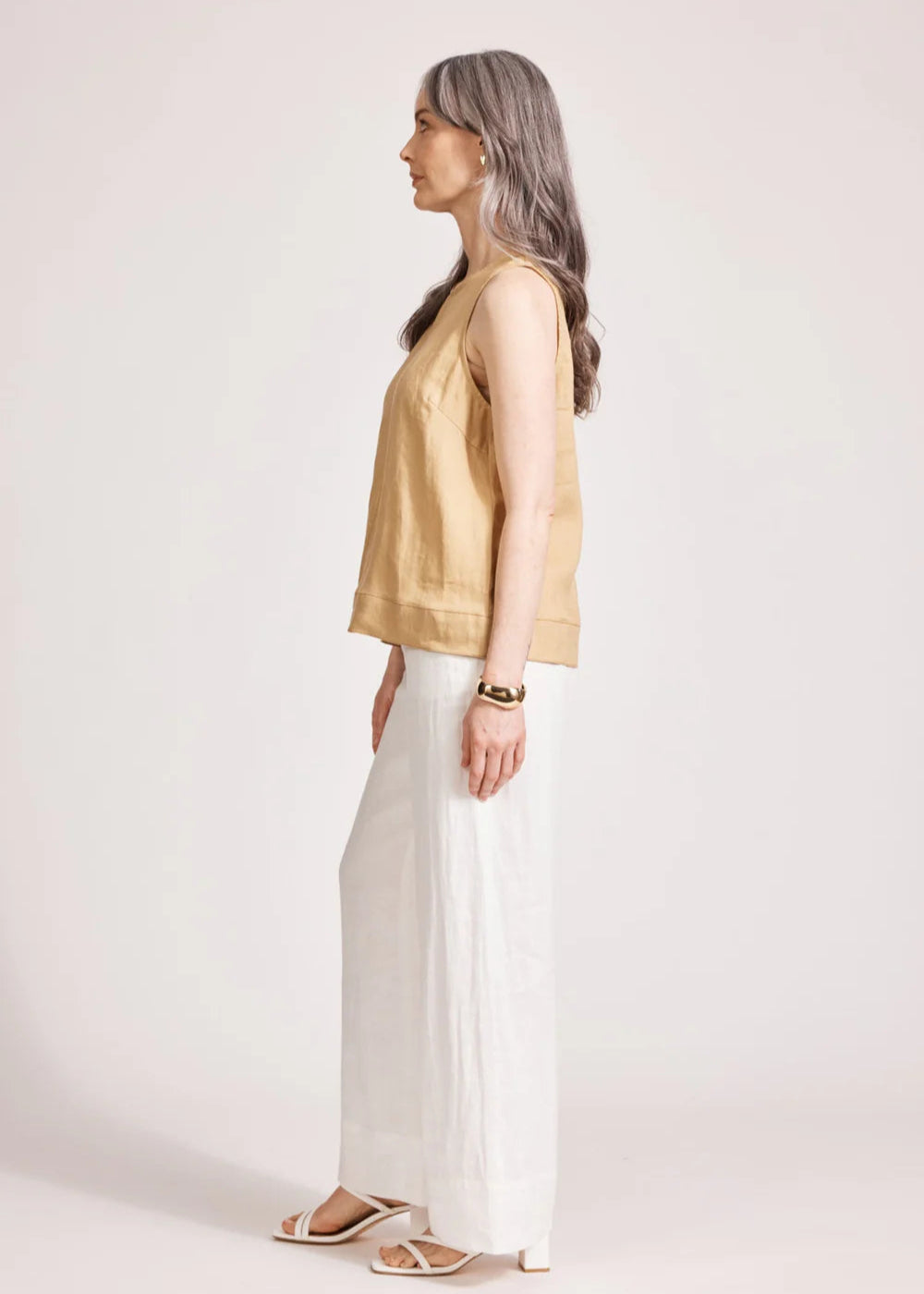 Eb & Ive Miramar Tank Top Camel
