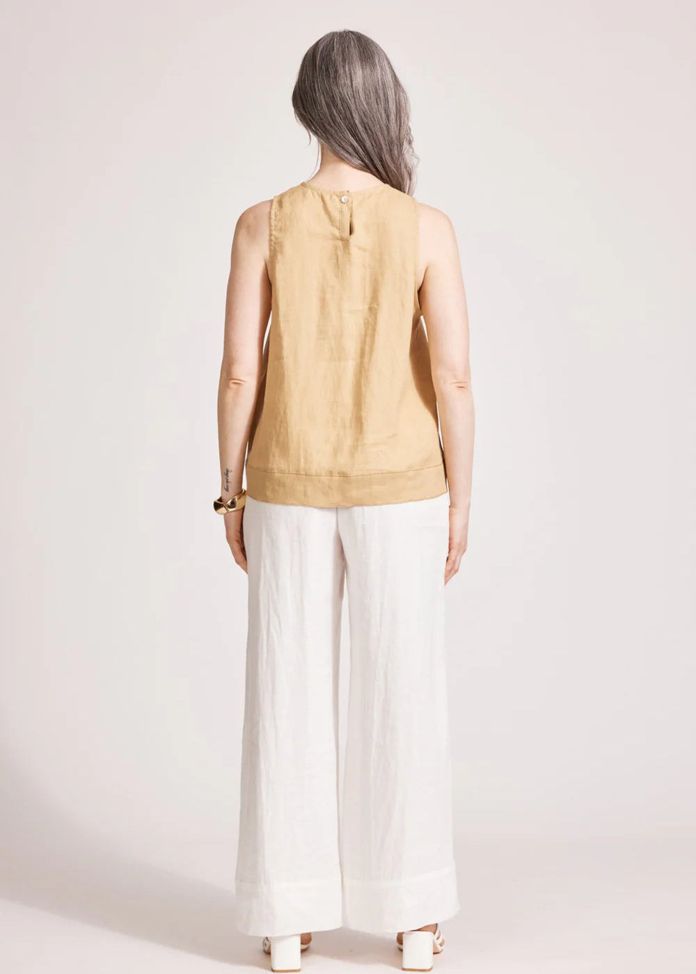 Eb & Ive Miramar Tank Top Camel