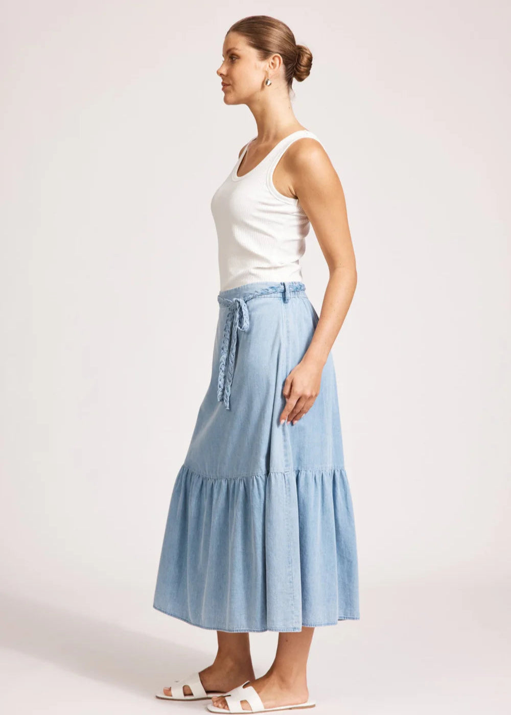 Eb & Ive Melania Denim Skirt