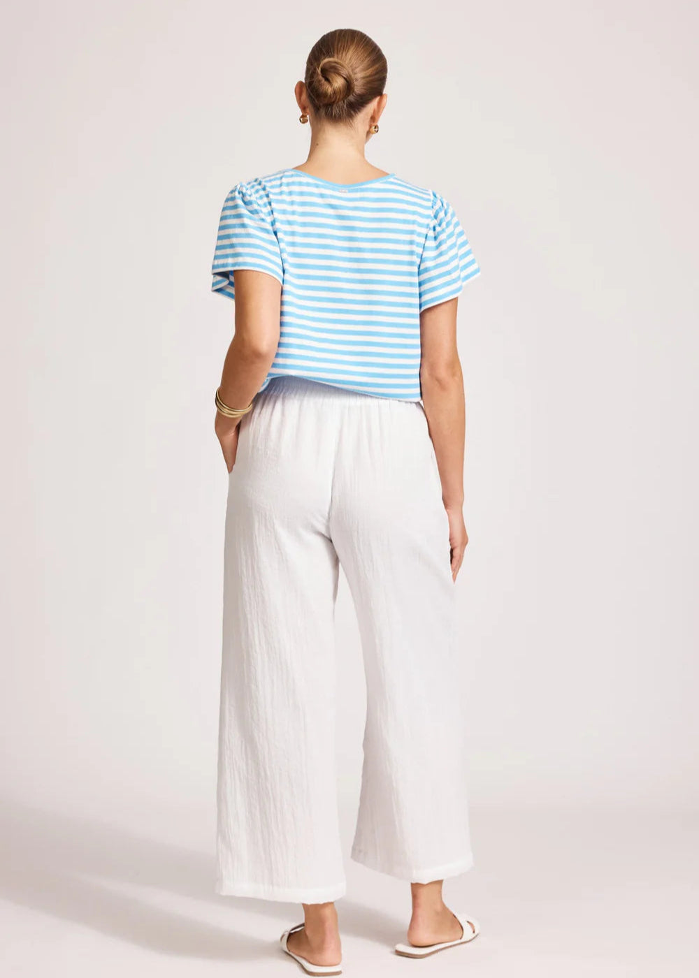 Eb & Ive Orsula Crop Pant White