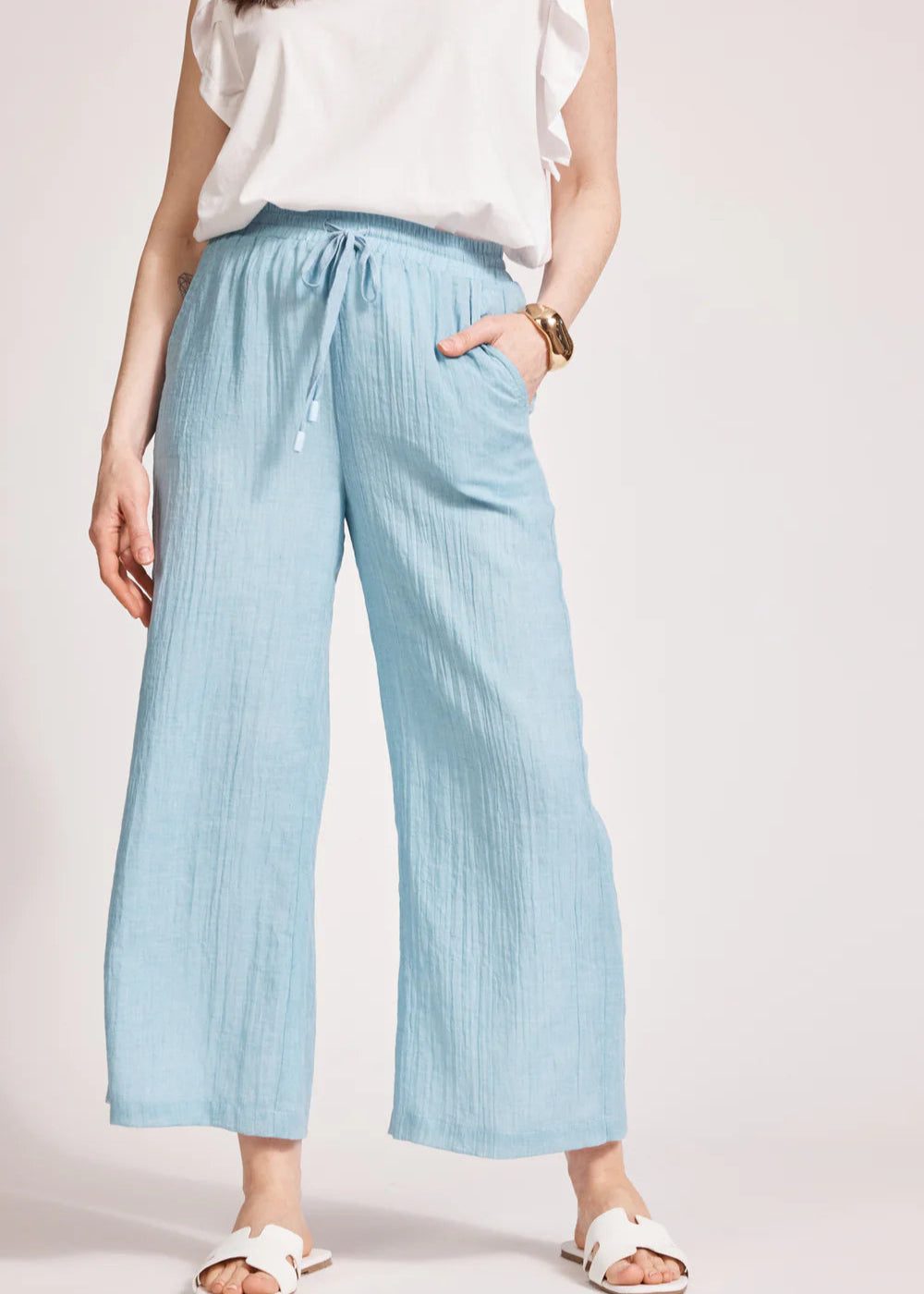Eb & Ive Orsula Crop Pant Nimbus