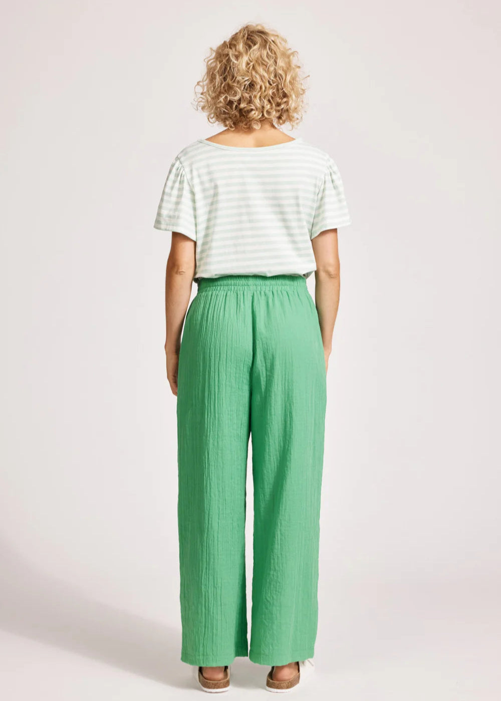 Eb & Ive Orsula Crop Pant Jade