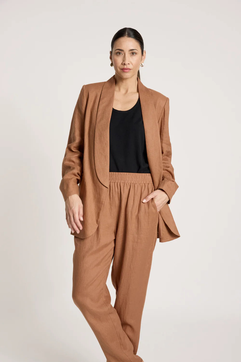 Eb & Ive Bajau Blazer Clay
