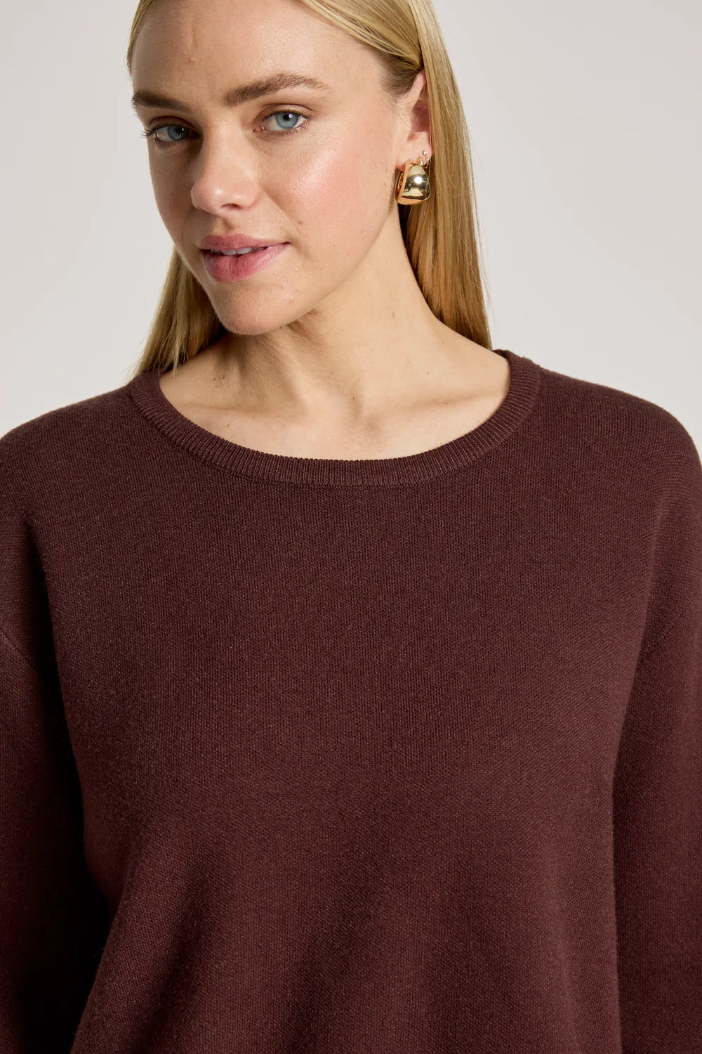 Eb & Ive Zala Jumper Mahogany