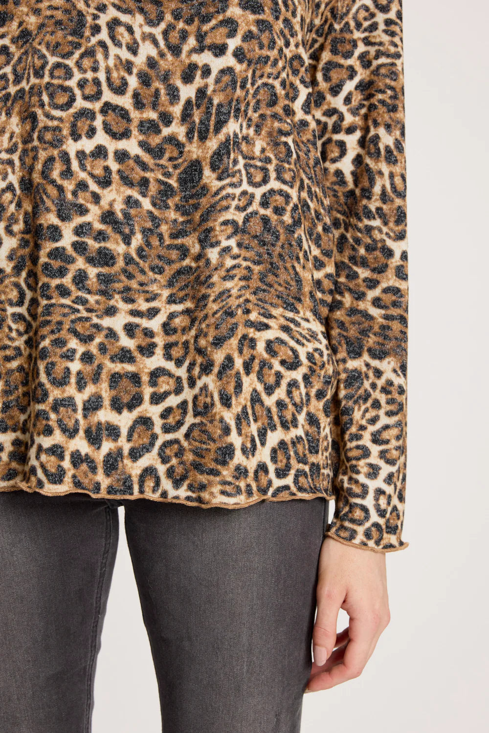 Eb & Ive Aria Long Sleeve Top Nomad
