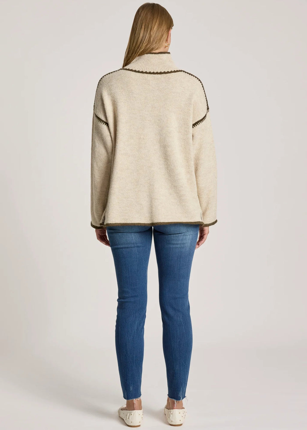 Eb & Ive Orin Jumper Dune/Olive