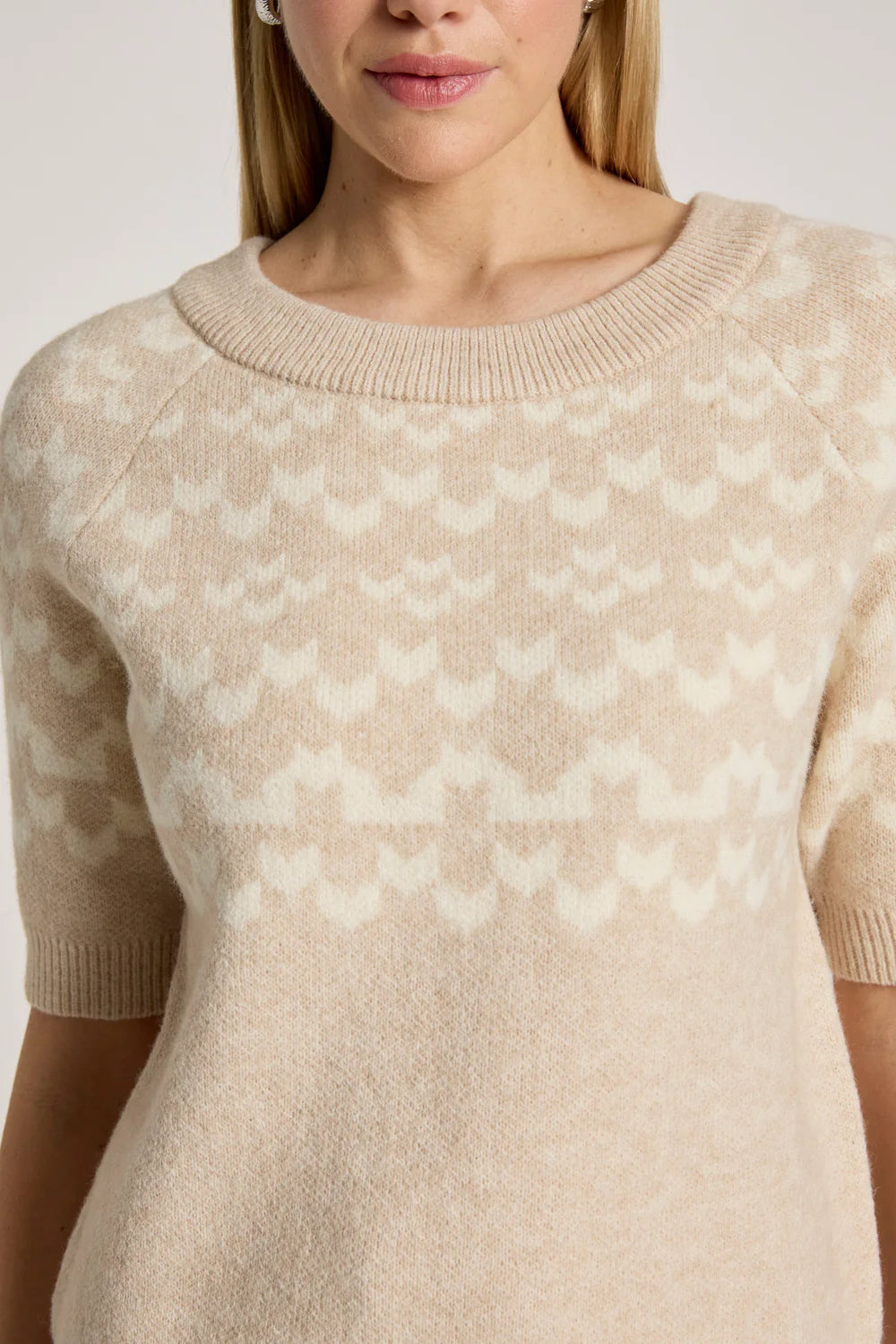 Eb & Ive Maasai Knit Top Dune