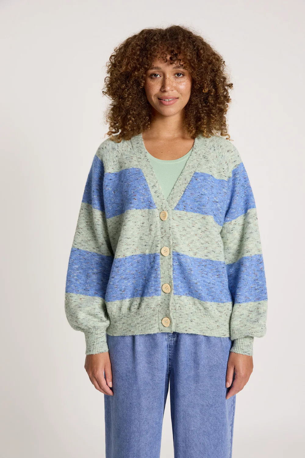 Eb & Ive Zarda Cardigan Sage