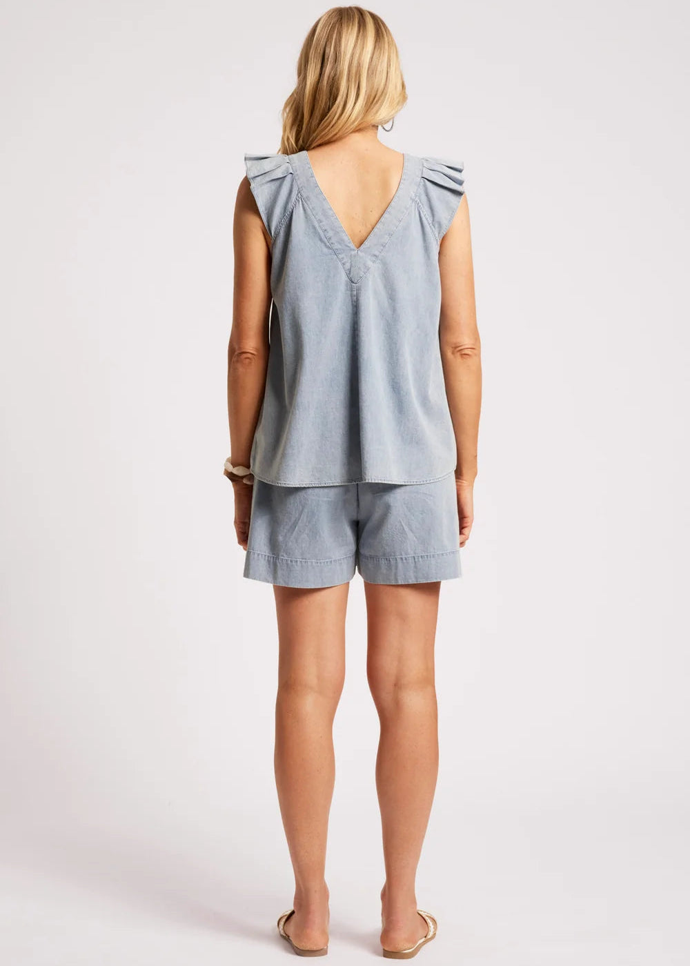 Eb & Ive Roam Top Denim