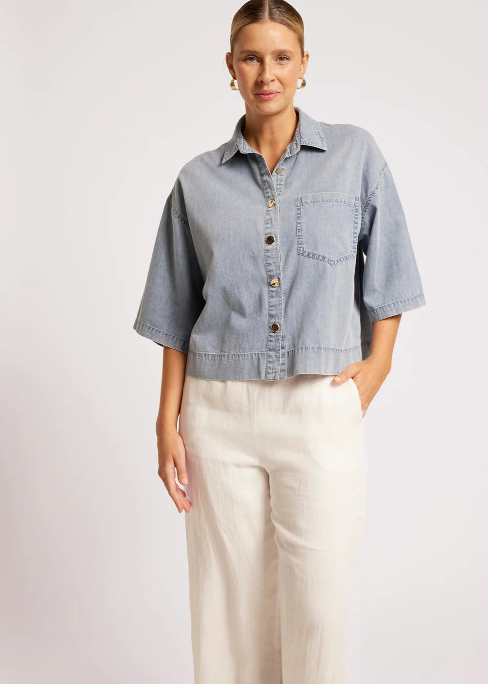 Eb & Ive Roam Shirt Denim