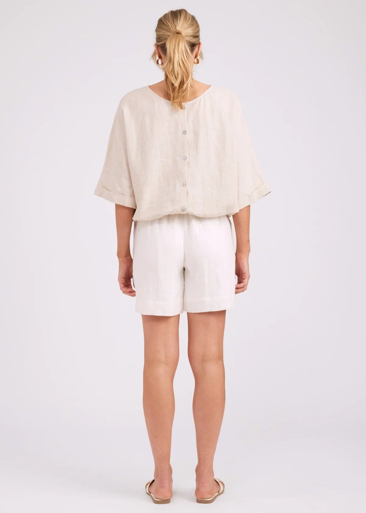 Eb & Ive Button Top Tusk