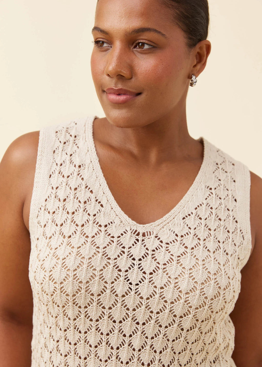 IOM Mia Knit Top Canvas