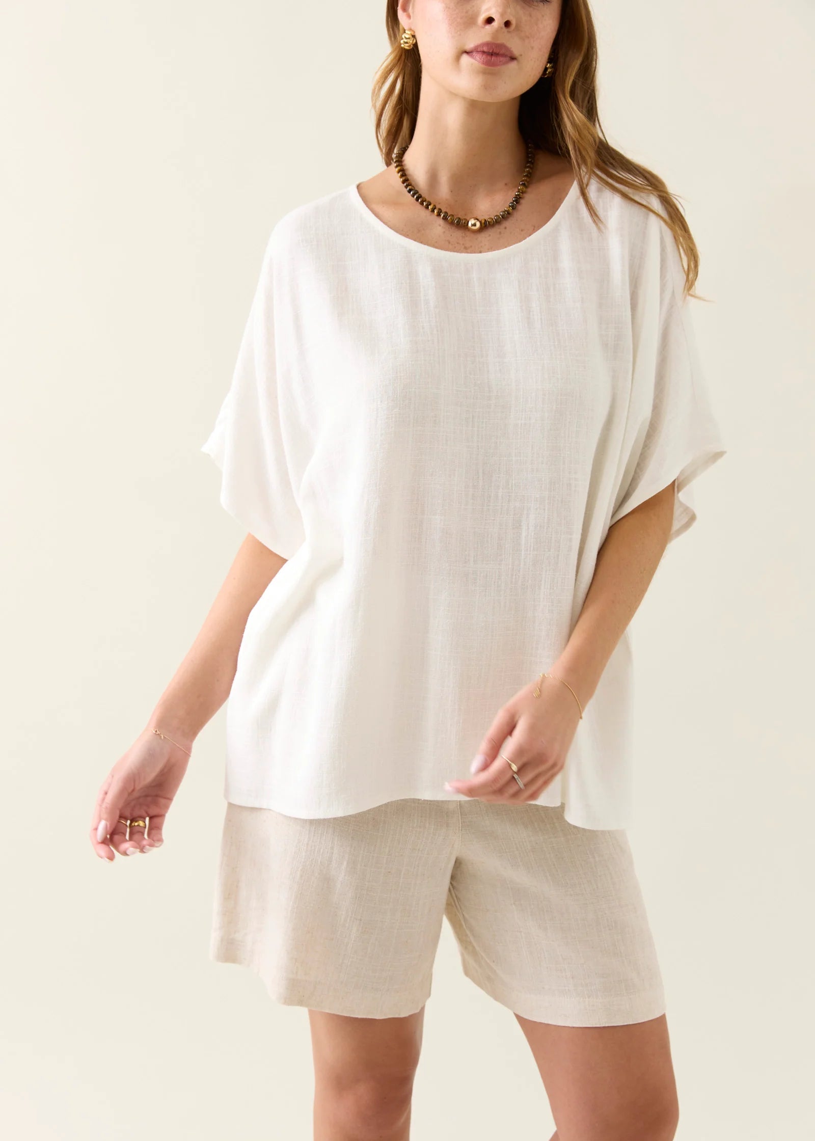 IOM Ingrid Relaxed Top Lotus