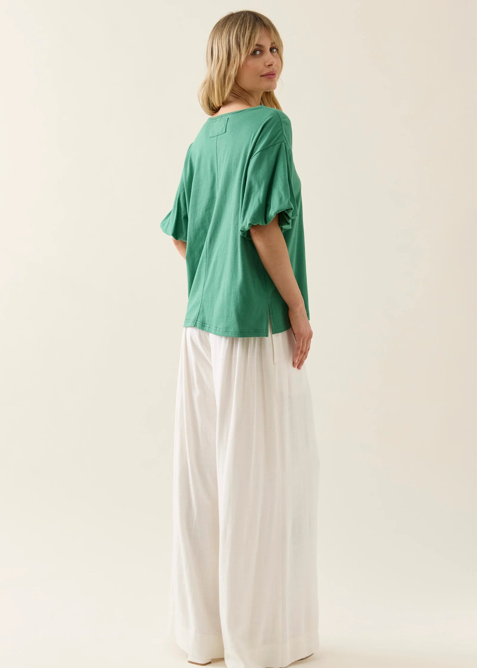 IOM Edith T Shirt Green