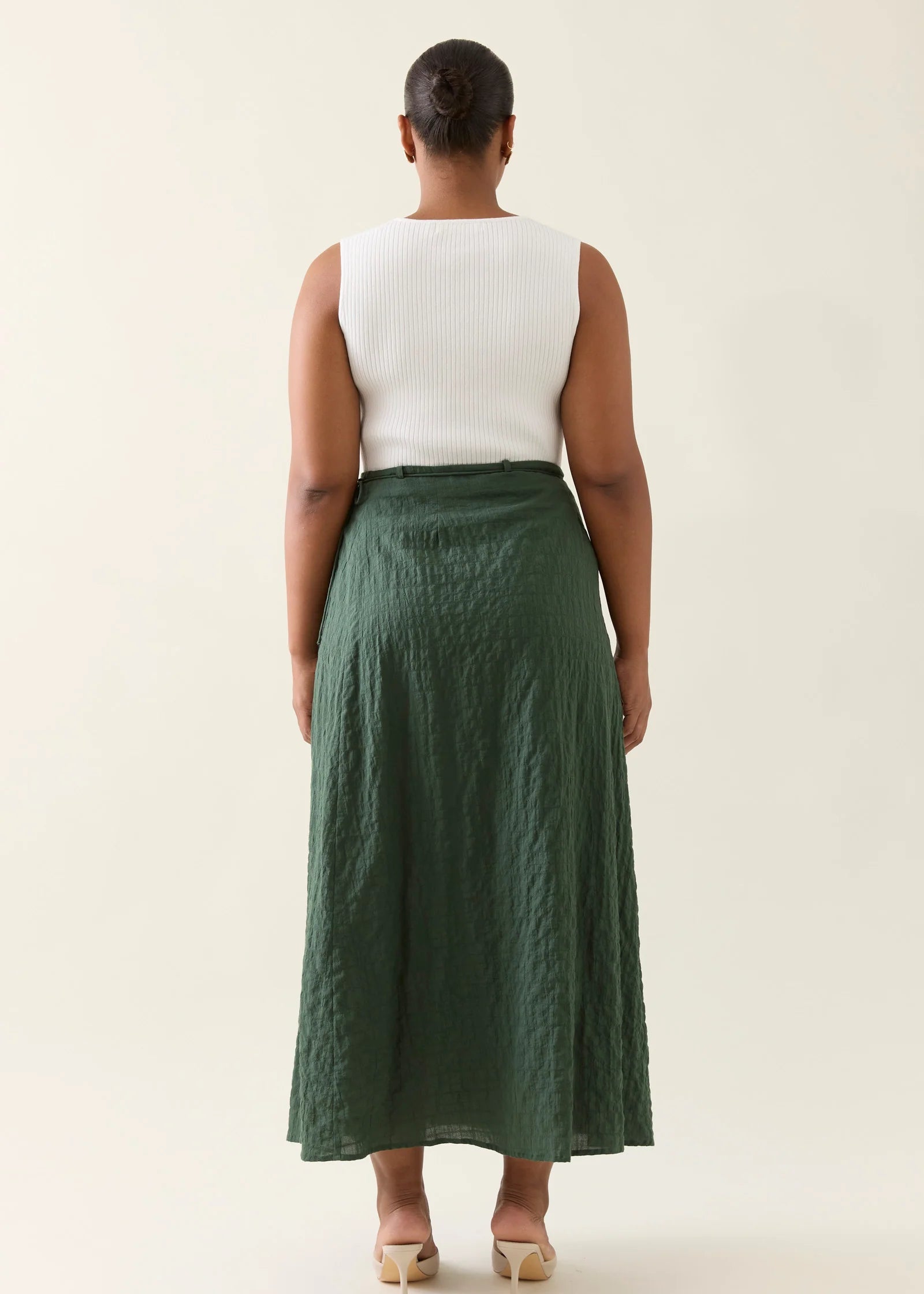 IOM Esther Wrap Skirt Myrtle