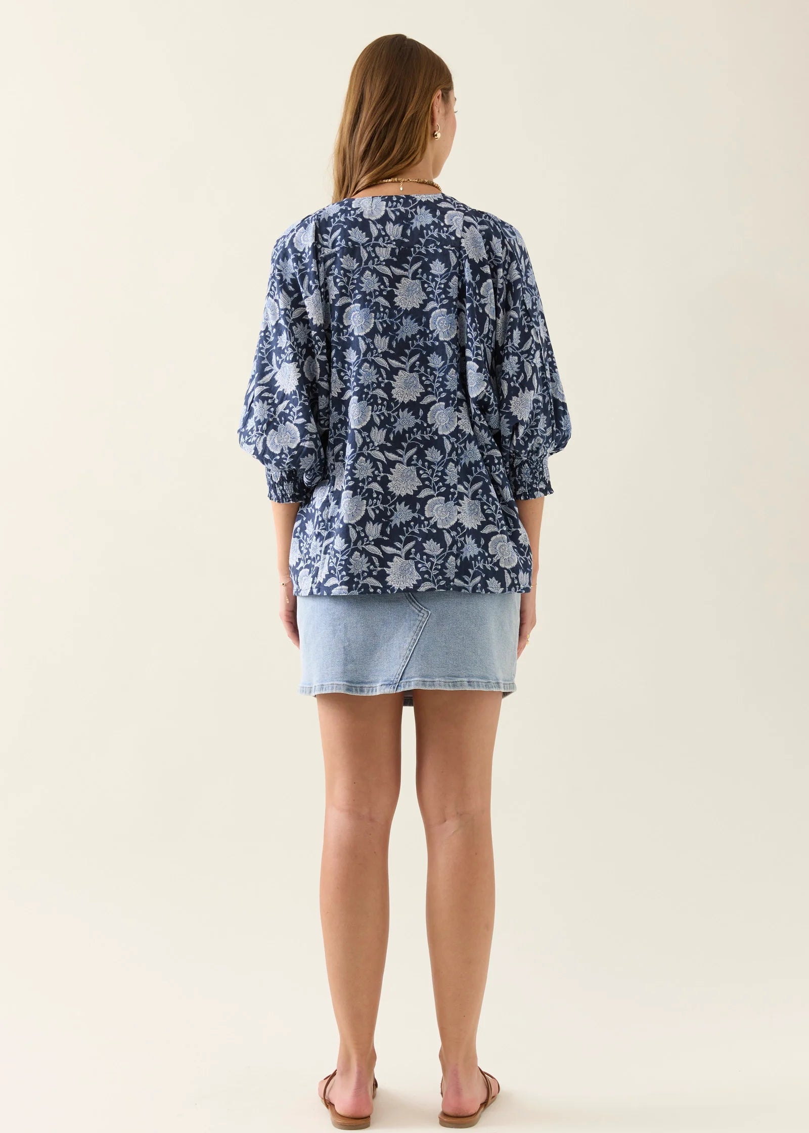 IOM Wilma Top Navy