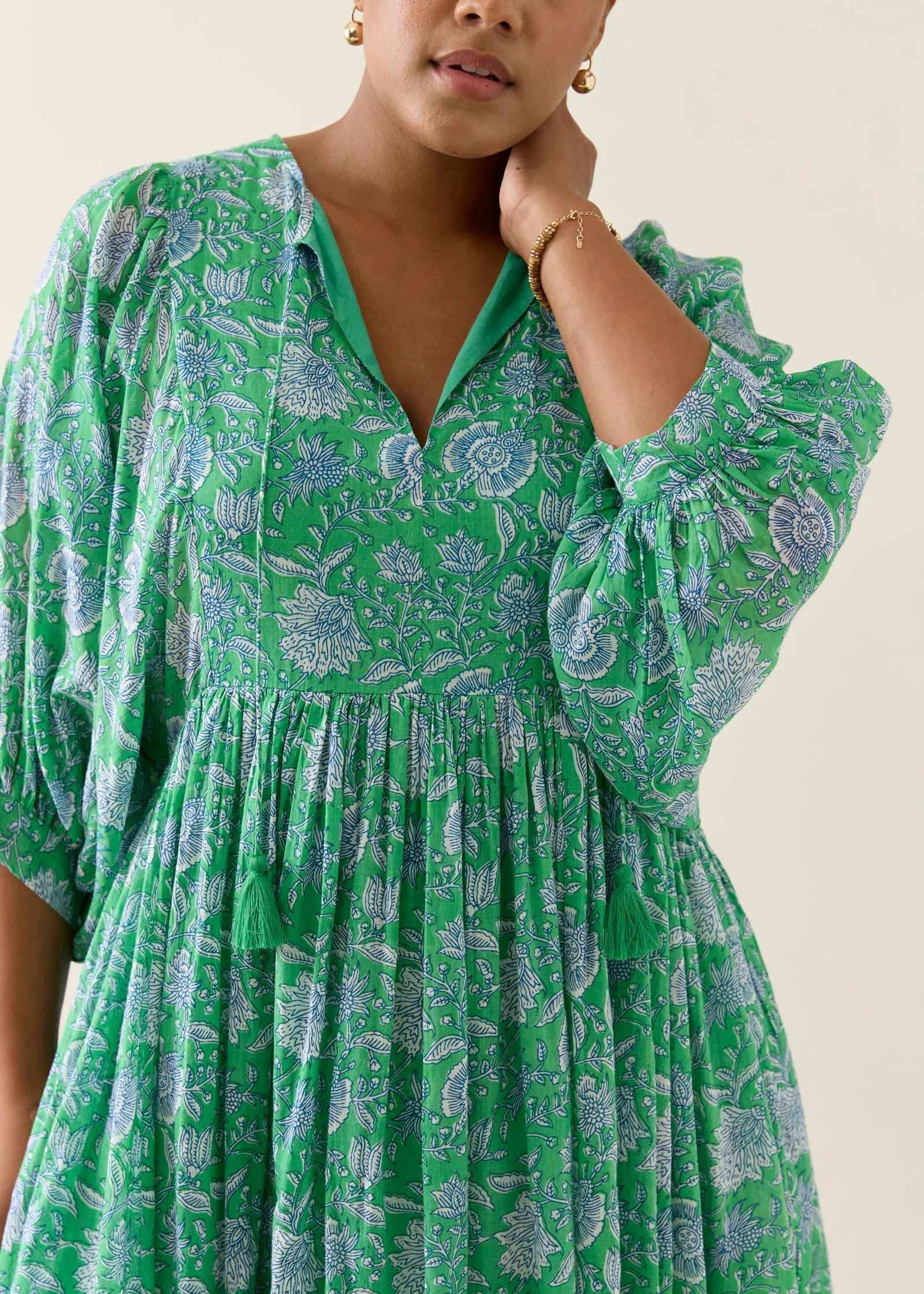 IOM Wilma Dress Green