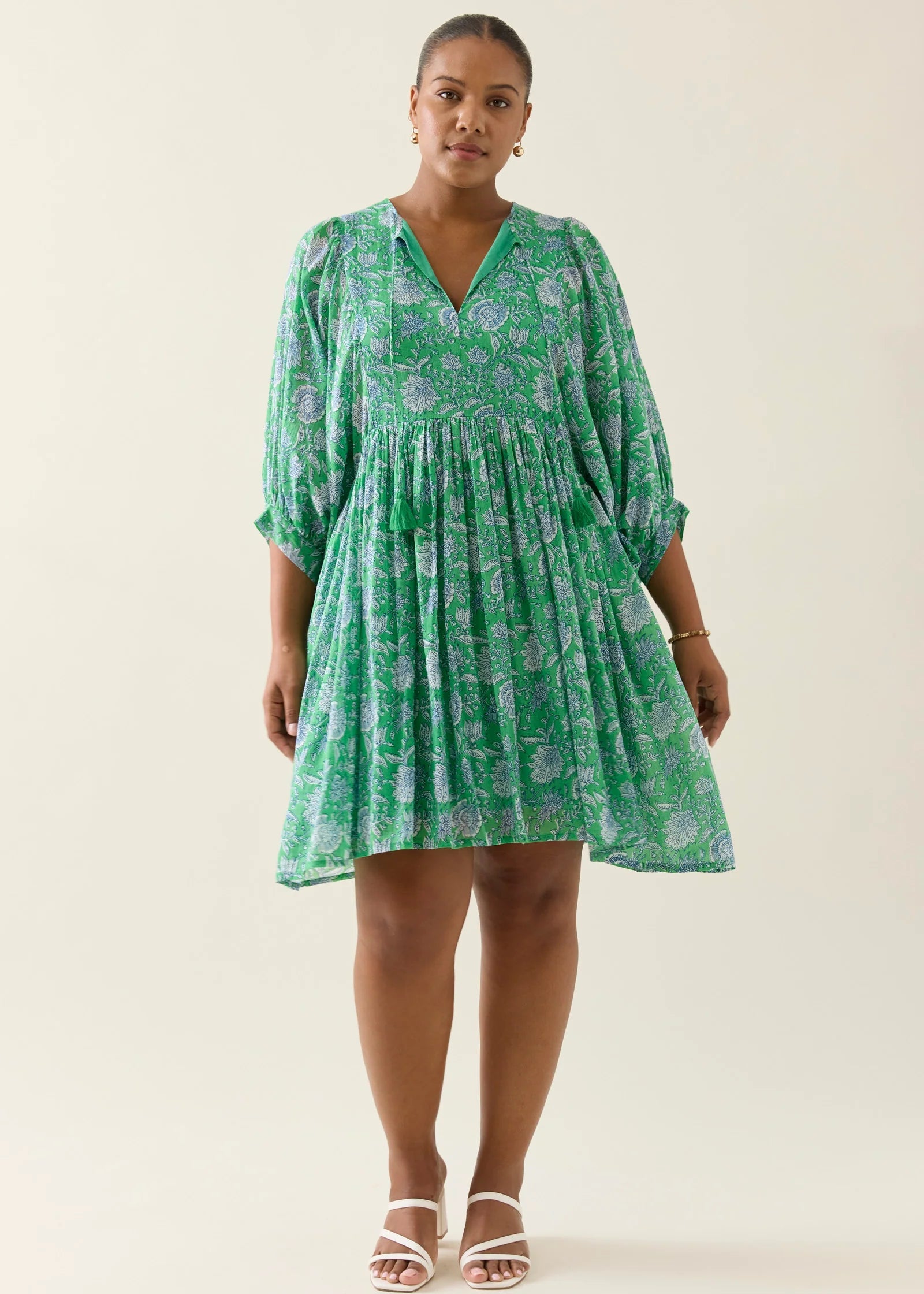 IOM Wilma Dress Green