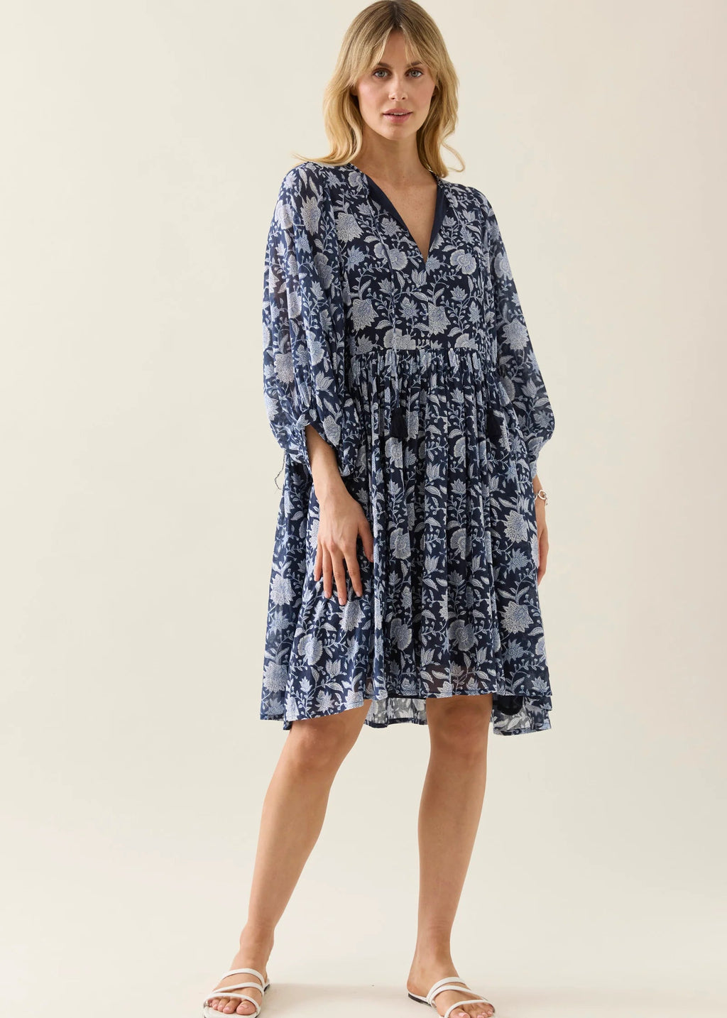 IOM Wilma Dress Navy