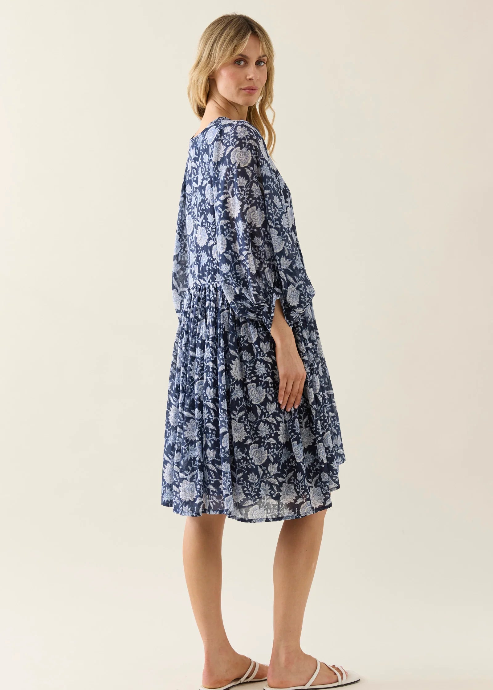 IOM Wilma Dress Navy