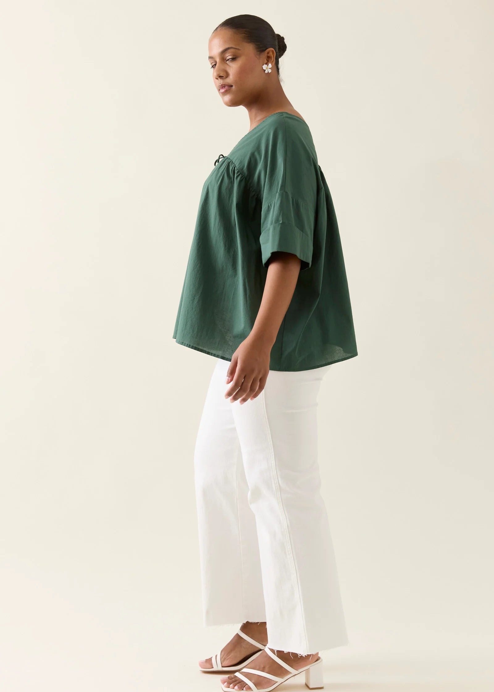 IOM Aurora Relaxed Top Myrtle