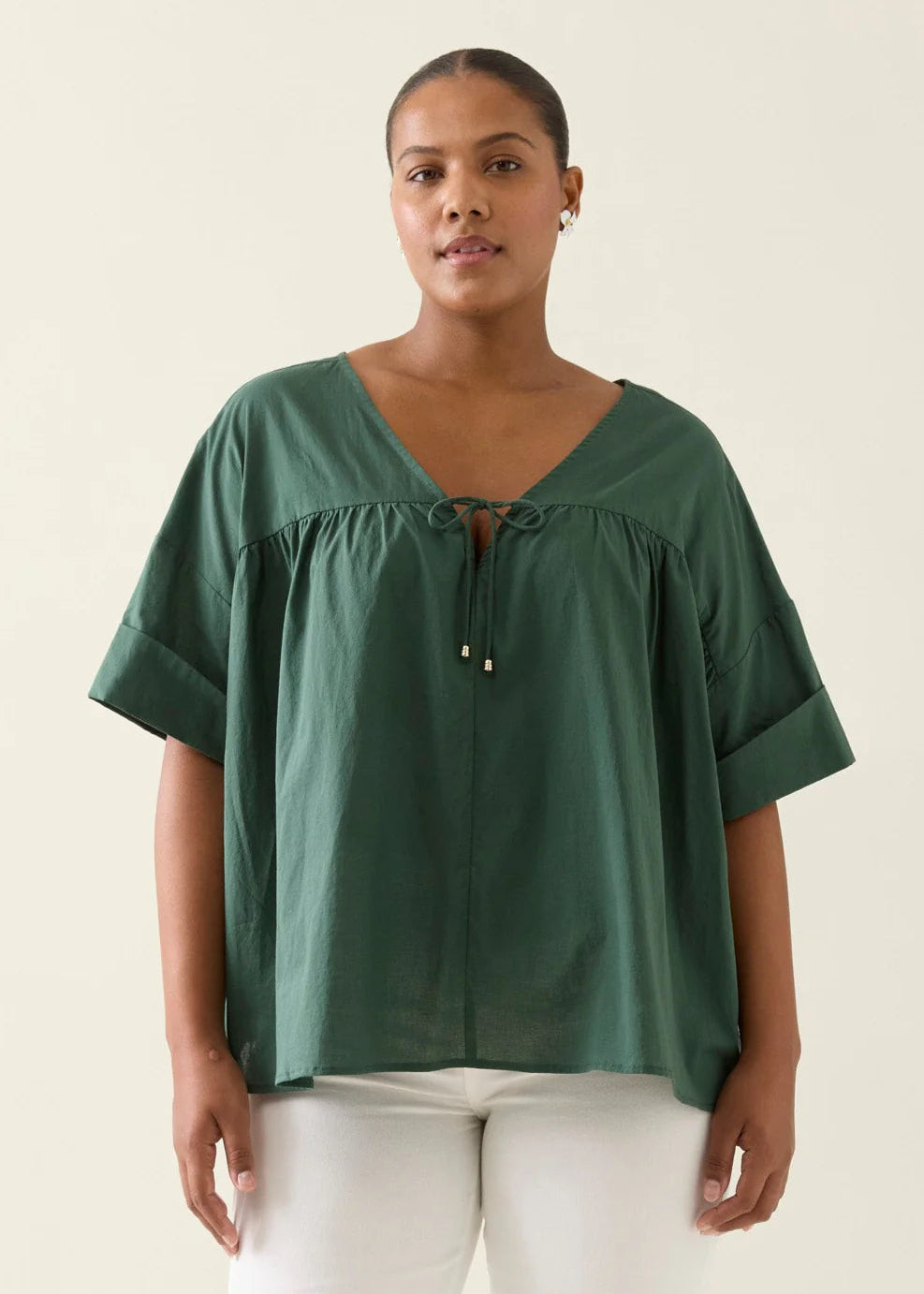 IOM Aurora Relaxed Top Myrtle