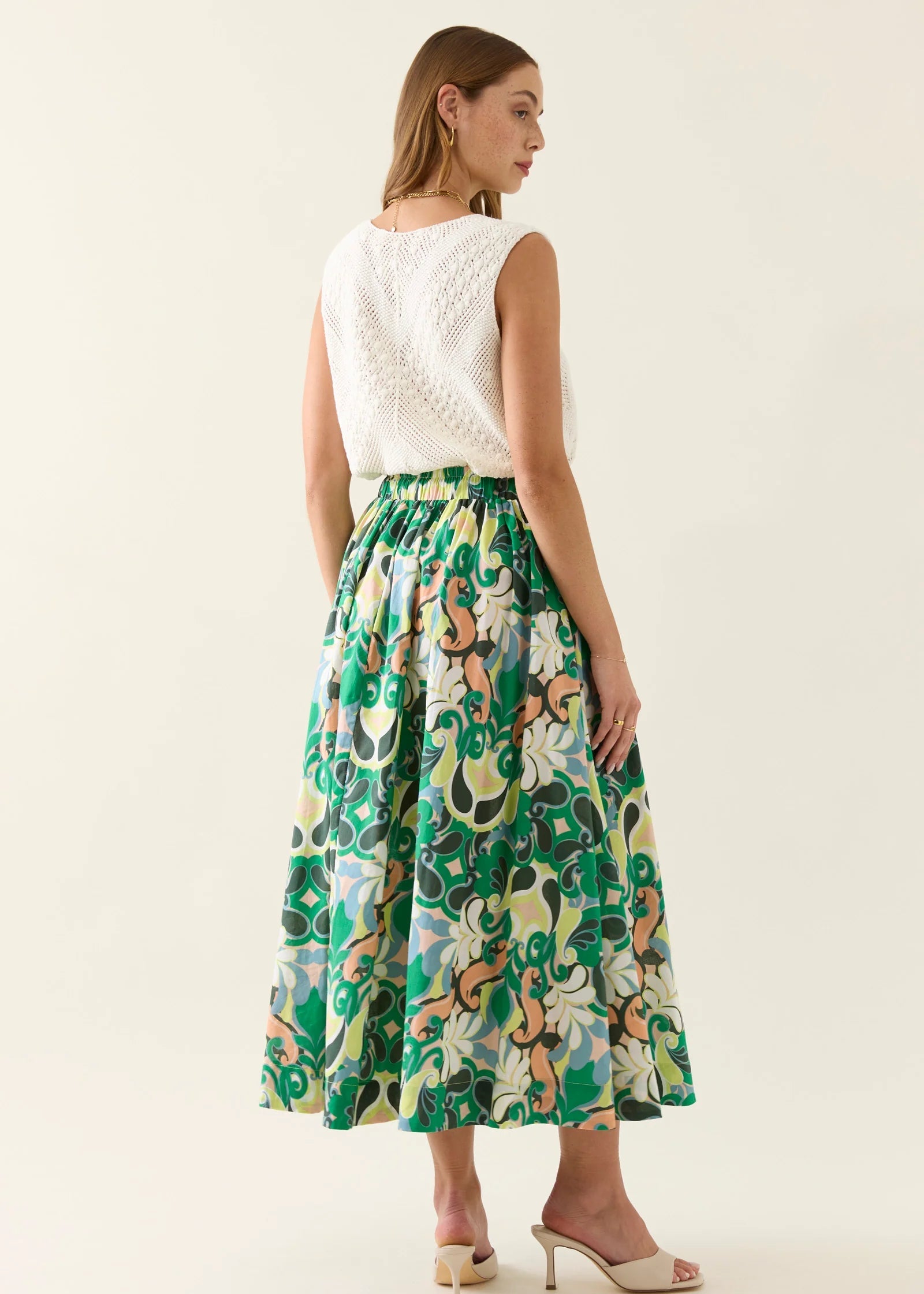 IOM Aurora Maxi Skirt Paisley