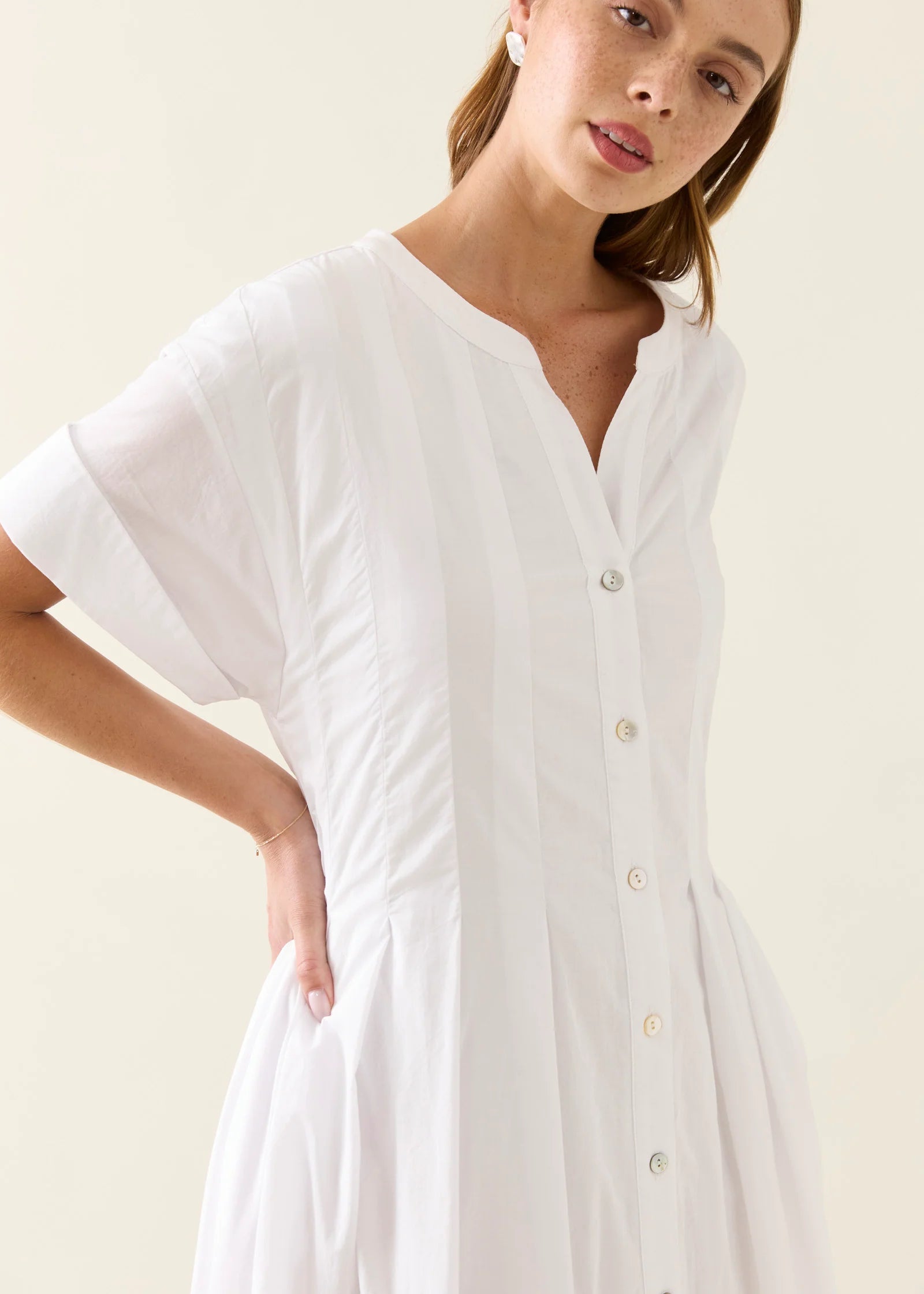 IOM Aurora Pleat Maxi Lotus
