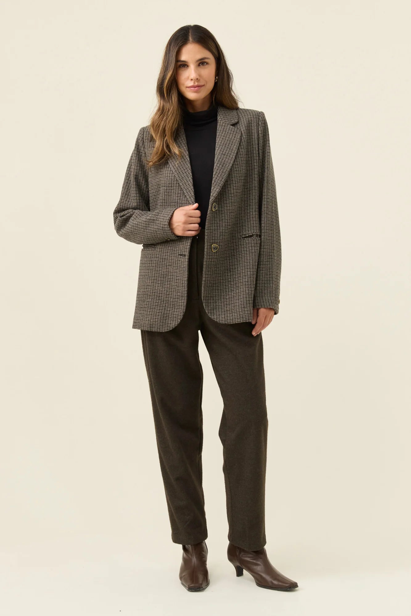 IOM Cassidy Blazer Charcoal